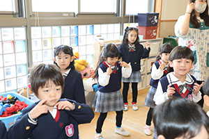 年中組最後のイングリッシュ　ばら