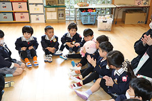 ばくだんゲーム楽しかったね　　きりん