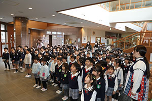 お別れの挨拶　年長