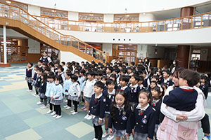 お別れの挨拶　年長
