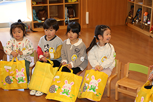 思い出帳をもらいました　ひよこ・あひる