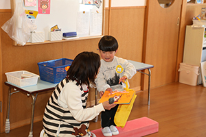 思い出帳をもらいました　ひよこ・あひる