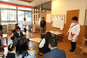 令和7年度　入園式が行われました　　ひよこ・あひる・ぺんぎん