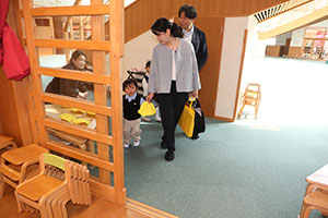 令和7年度　入園式が行われました　　ひよこ・あひる・ぺんぎん