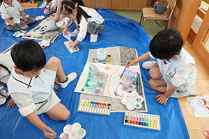 こいのぼりの制作　A