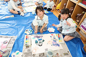 こいのぼりの制作　A