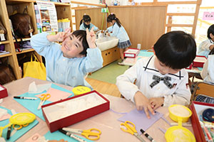 こいのぼりの制作　C