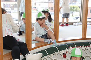 ネット遊具楽しかったね！　ことり