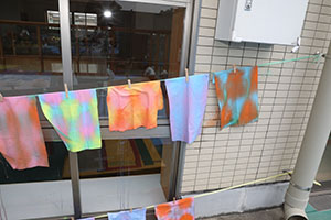 このぼりの制作　布染めに挑戦！　D