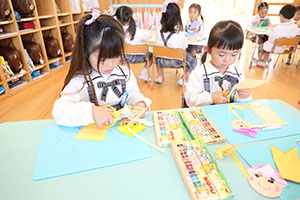 こいのぼりの制作　さくら