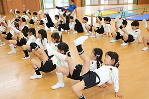 体操教室　平均台　B