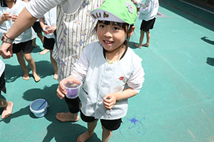 色水遊び　楽しかったね　B・D