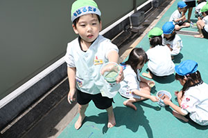 色水遊び　楽しかったね　B・D