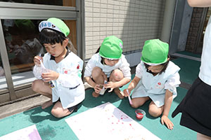 色水遊び　楽しかったね　B・D