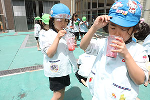 色水遊び　楽しかったね　B・D
