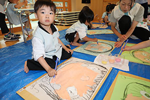 絵画教室　ばら・すみれ