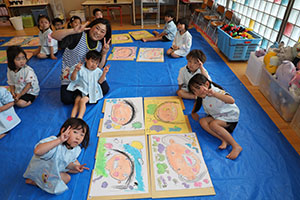 絵画教室　ばら・すみれ