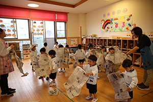 新聞遊びで大盛り上がり！　こあら