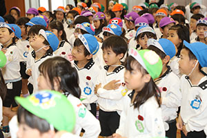 人権についてお話を聞きました　　年長組