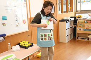 そらまめの制作　　あひる