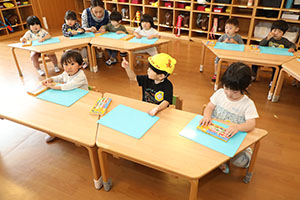 そらまめの制作　　あひる