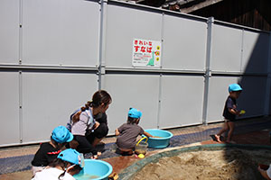 どろんこ遊び楽しかったね　ぺんぎん
