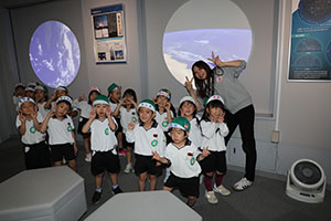 プラネタリウム見学　　たくさんの星がきれいだったね　A・B　NO．1