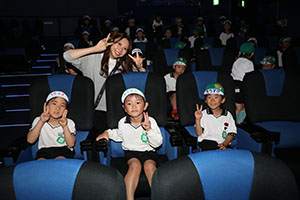 プラネタリウム見学　　たくさんの星がきれいだったね　A・B　NO．1