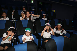 プラネタリウム見学　　たくさんの星がきれいだったね　A・B　NO．1