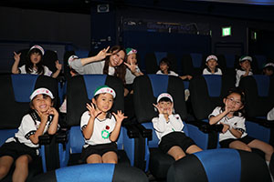 プラネタリウム見学　　たくさんの星がきれいだったね　A・B　NO．1