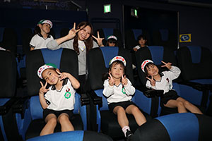 プラネタリウム見学　　たくさんの星がきれいだったね　A・B　NO．1