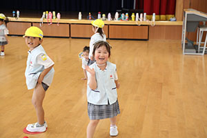 ボール取り競争　ひまわり