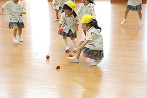 ボール取り競争　ひまわり