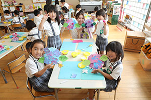 あじさいの制作　A