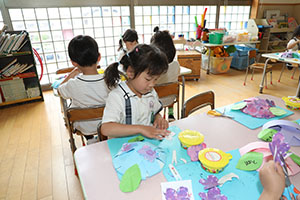 あじさいの制作　A