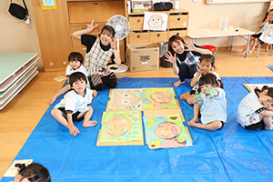 絵画教室　きりん・ことり・ぱんだ