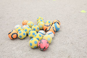サッカー教室が開かれました　C・D