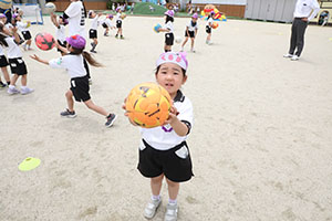 サッカー教室が開かれました　C・D