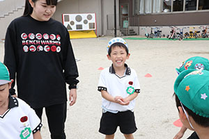 サッカー教室が開かれました　A・B