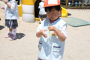 シャボン玉　楽しかったね　きりん