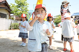 シャボン玉　楽しかったね　きりん