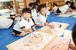 絵画教室　うさぎ・りす・こあら