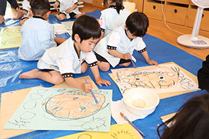 絵画教室　うさぎ・りす・こあら