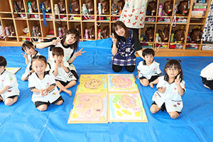 絵画教室　うさぎ・りす・こあら