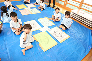 絵画教室　うさぎ・りす・こあら
