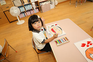 お父さんの絵の練習　さくら