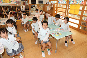 習字教室　　年長組