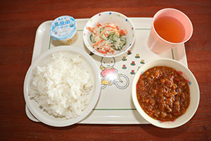 ピーマンの収穫　E