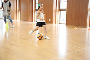 サッカー教室がありました　A