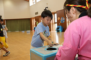 エンゼル七夕まつり　おかしのつかみどり・的あて・わなげ　年長　NO.2